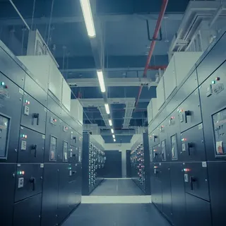 Electrical cabinets in a data center