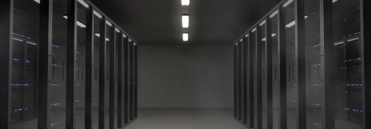 A server room